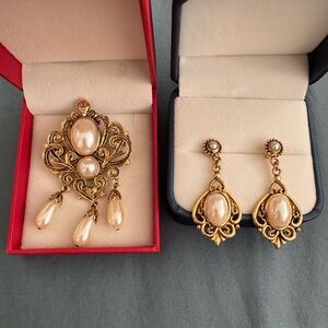Elegant Vintage Style Jewelry Set
